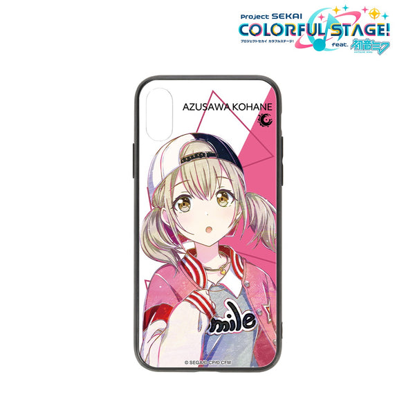 『プロジェクトセカイ カラフルステージ! feat. 初音ミク』小豆沢こはね Ani-Art 強化ガラスiPhoneケース